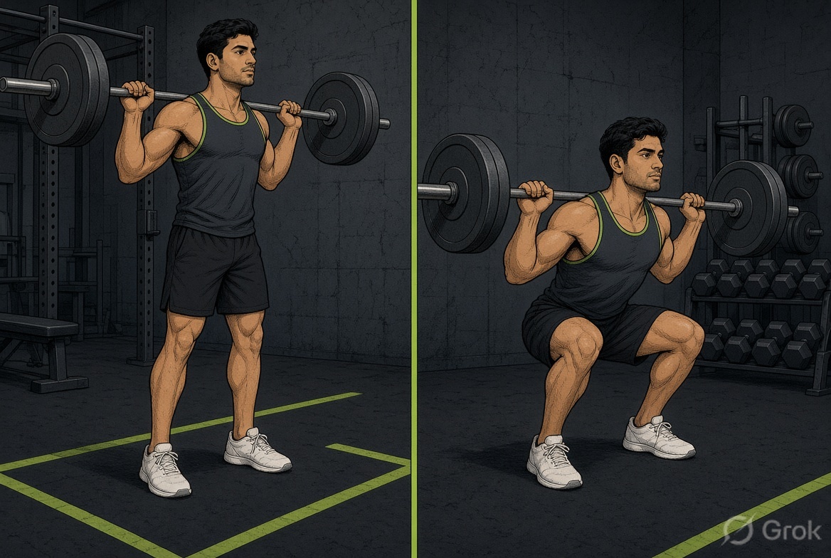 How to do it — start on the left, finish on the right