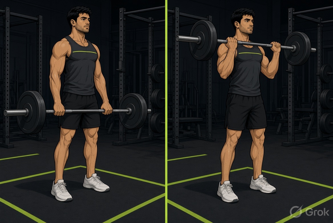 How to do it — start on the left, finish on the right