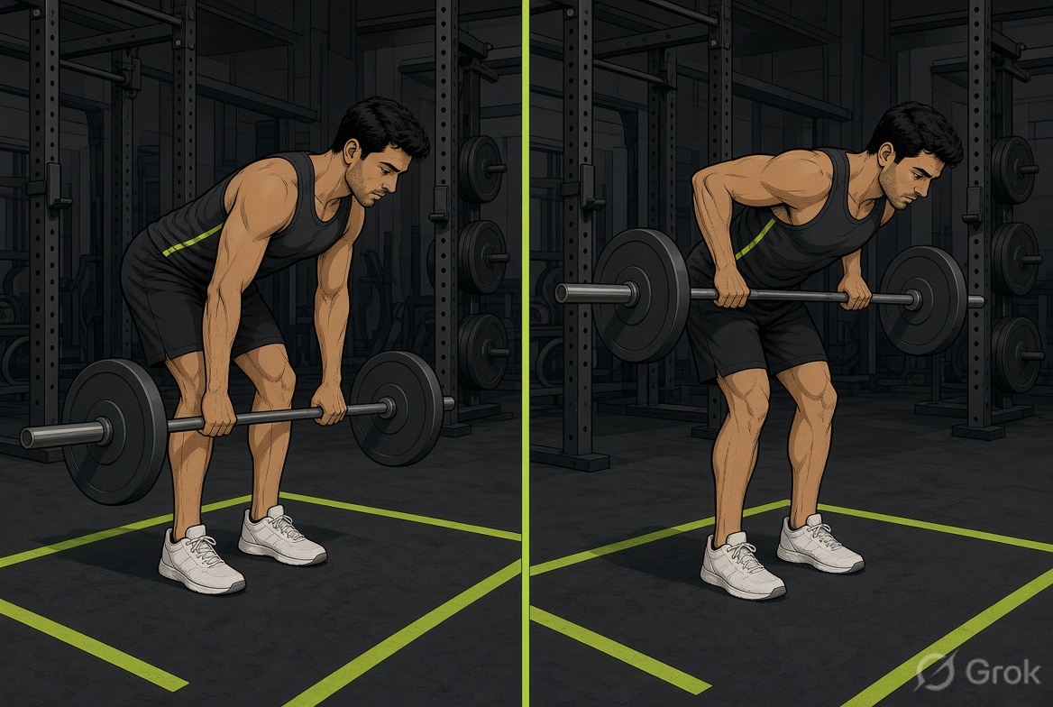 How to do it — start on the left, finish on the right
