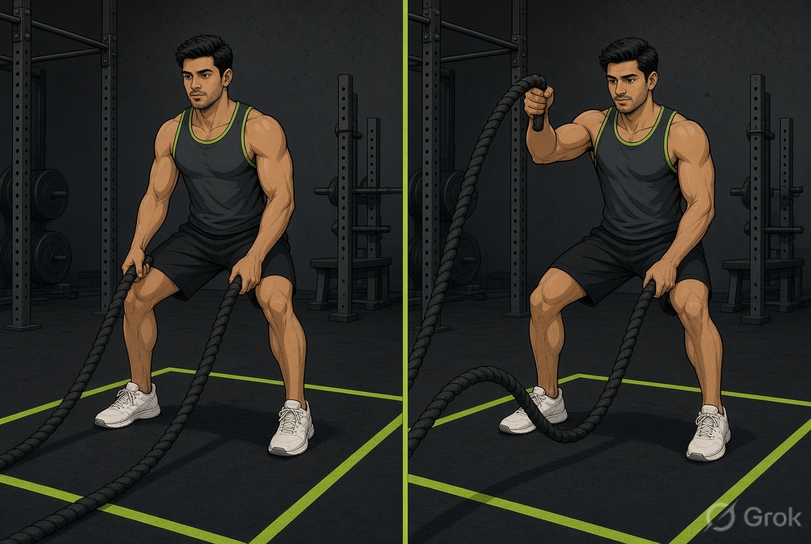 How to do it — start on the left, finish on the right
