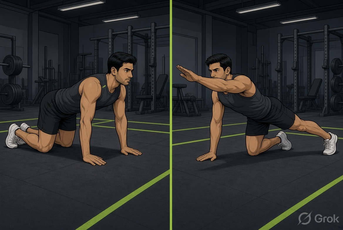 How to do it — start on the left, finish on the right