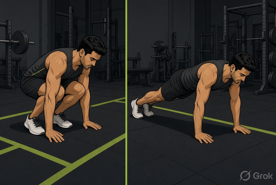 How to do it — start on the left, finish on the right