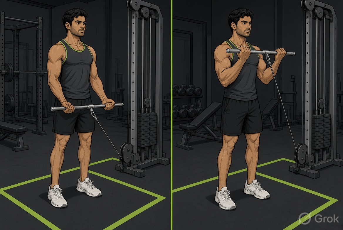 How to do it — start on the left, finish on the right