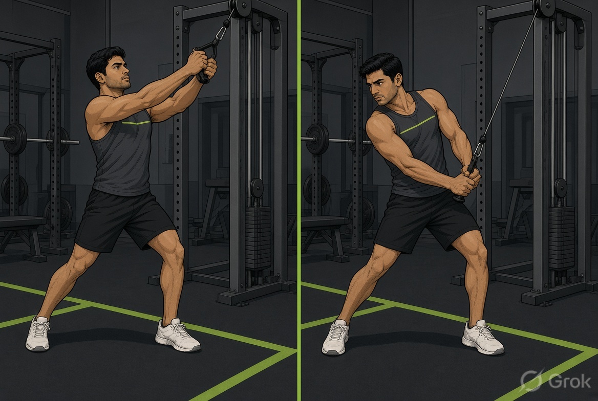 How to do it — start on the left, finish on the right