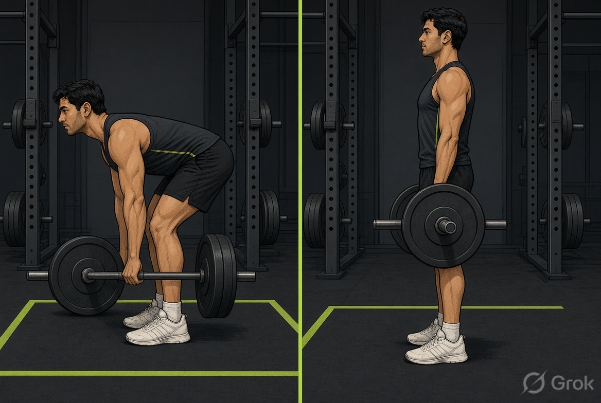 How to do it — start on the left, finish on the right