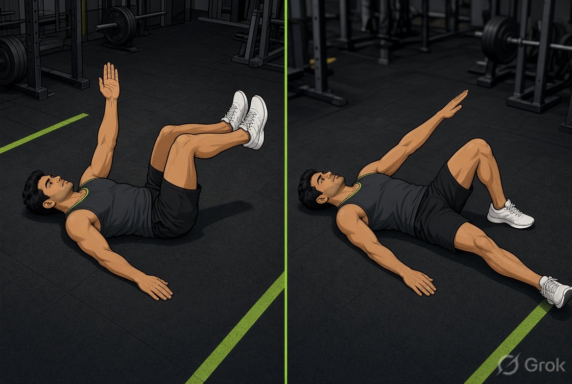 How to do it — start on the left, finish on the right