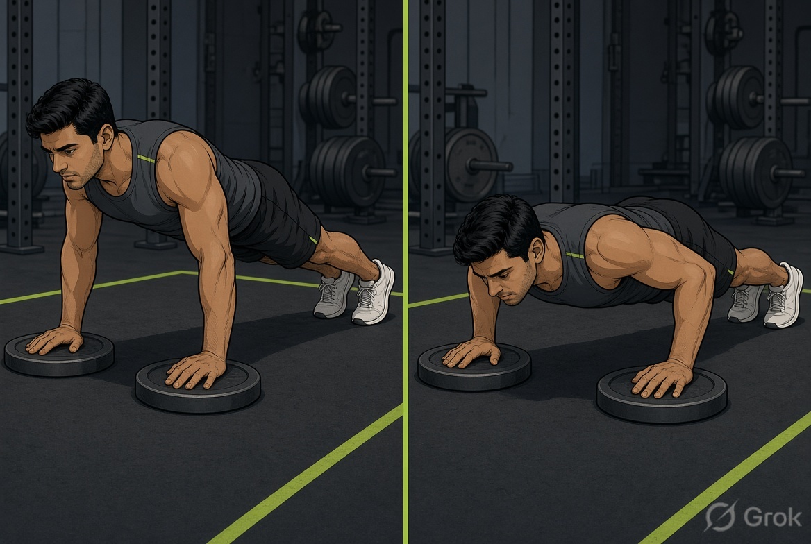 How to do it — start on the left, finish on the right