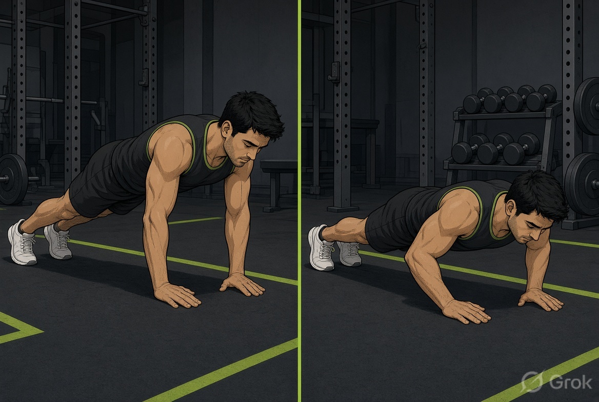 How to do it — start on the left, finish on the right