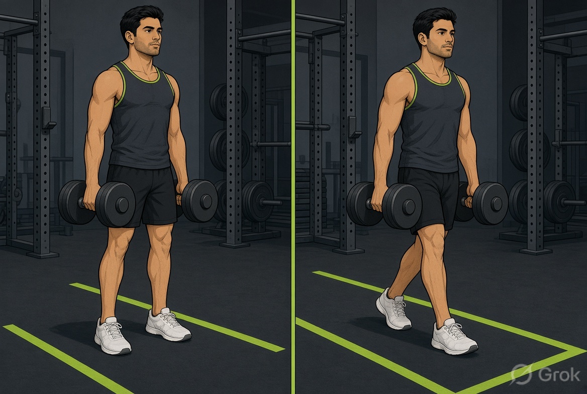 How to do it — start on the left, finish on the right