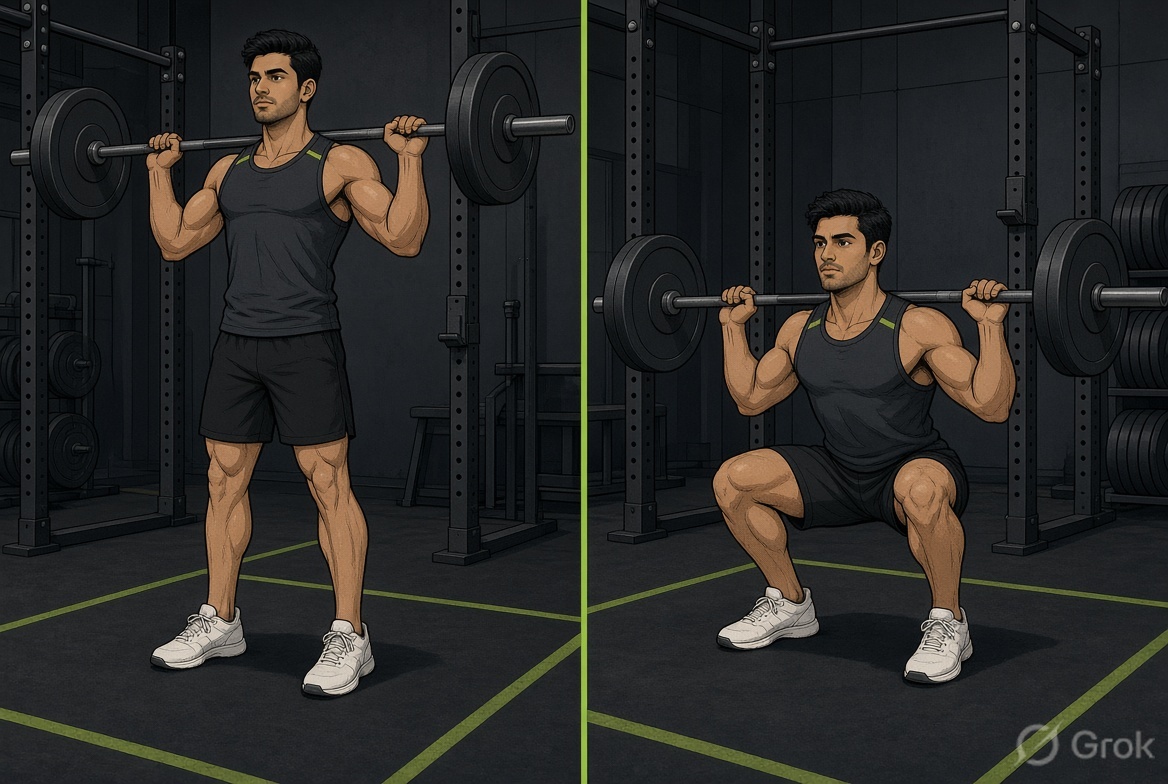 How to do it — start on the left, finish on the right