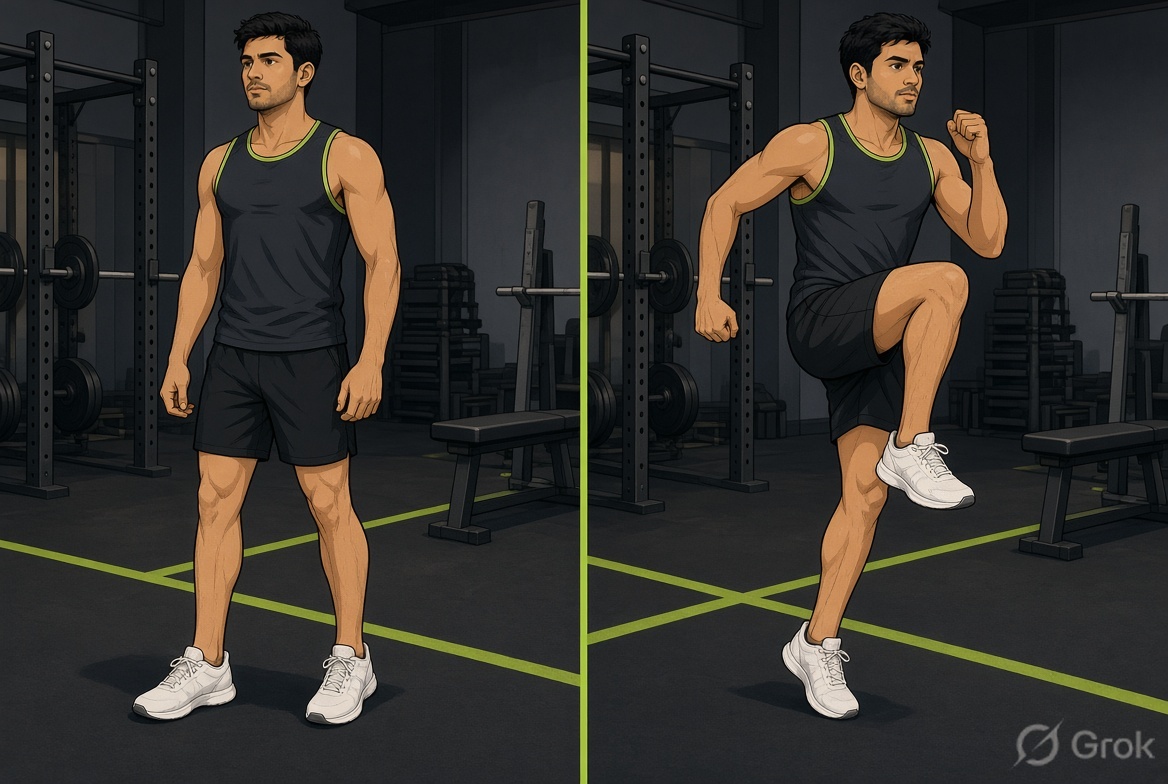How to do it — start on the left, finish on the right