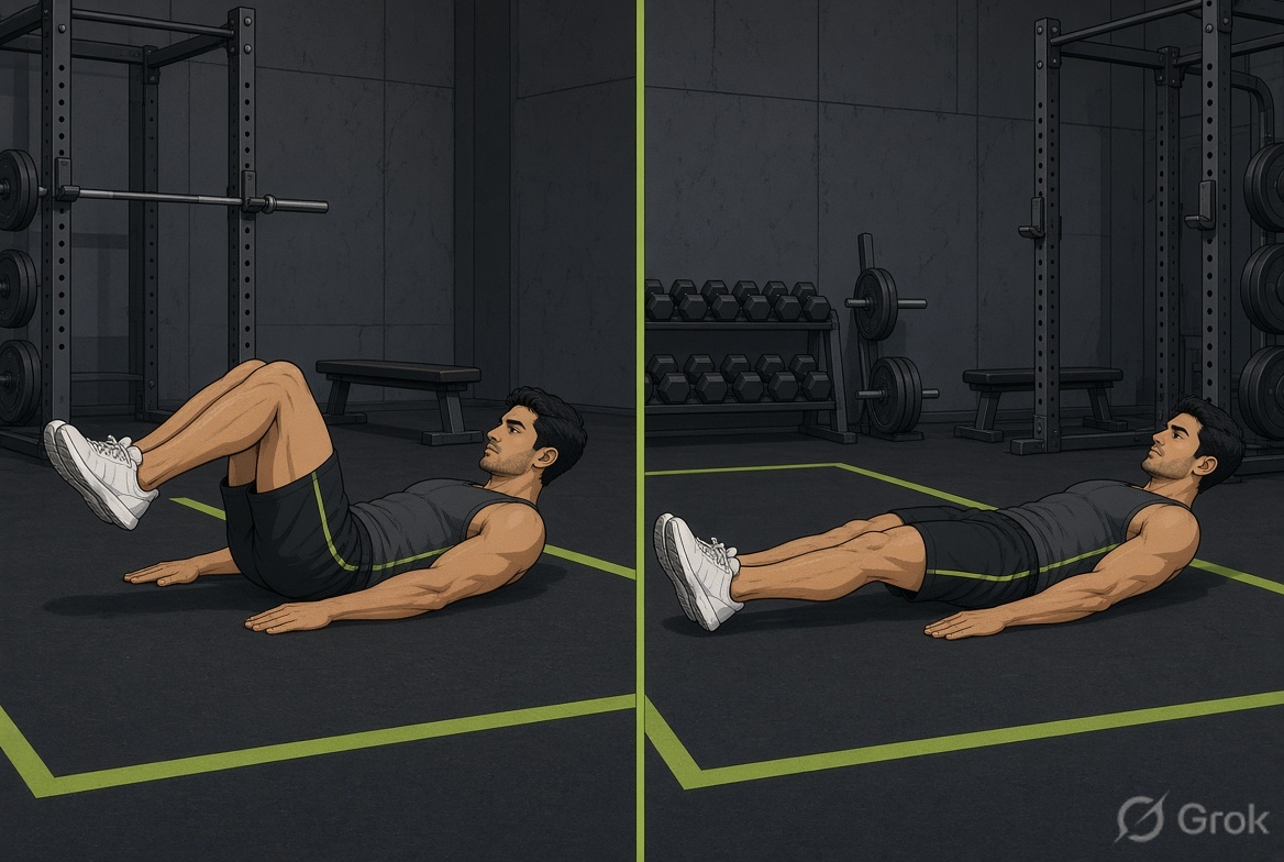 How to do it — start on the left, finish on the right