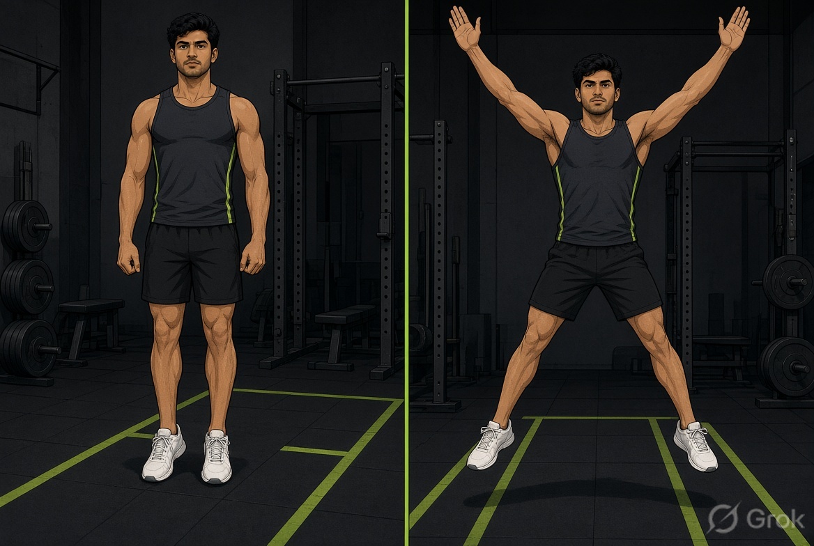 How to do it — start on the left, finish on the right