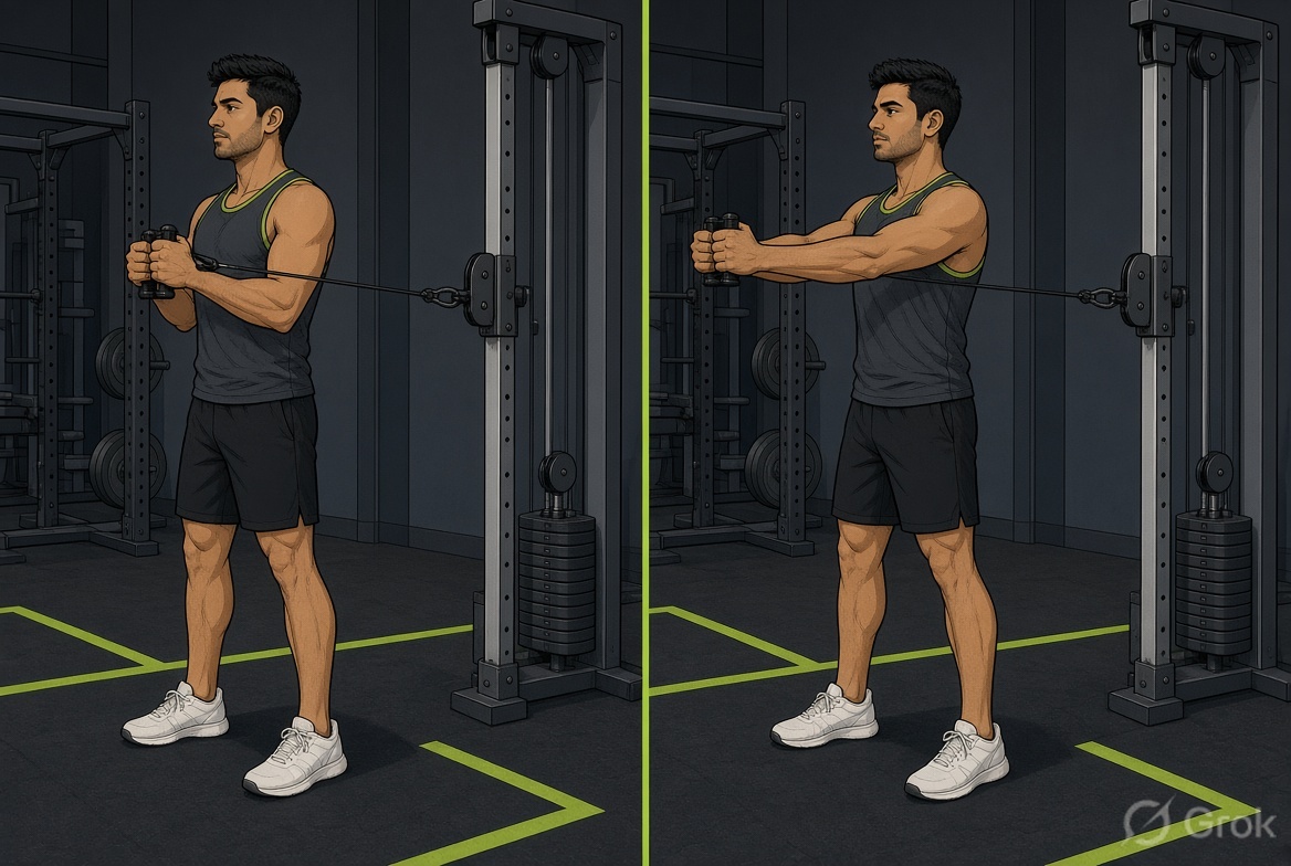 How to do it — start on the left, finish on the right
