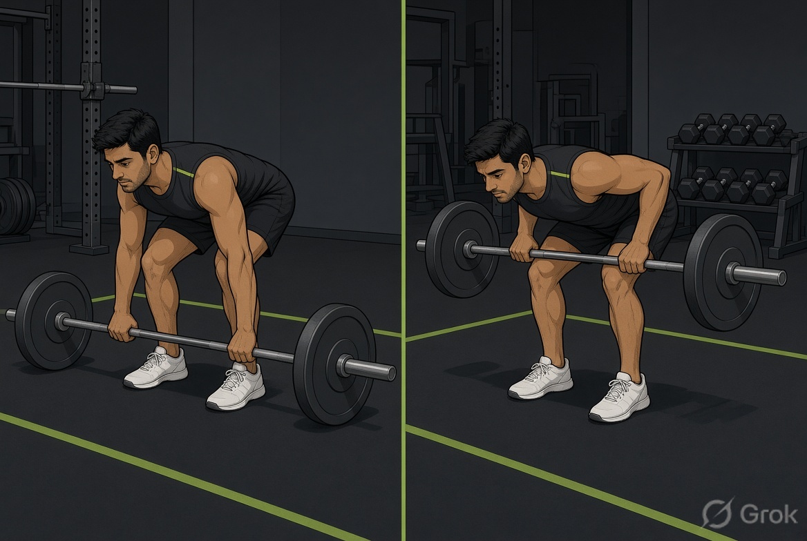 How to do it — start on the left, finish on the right
