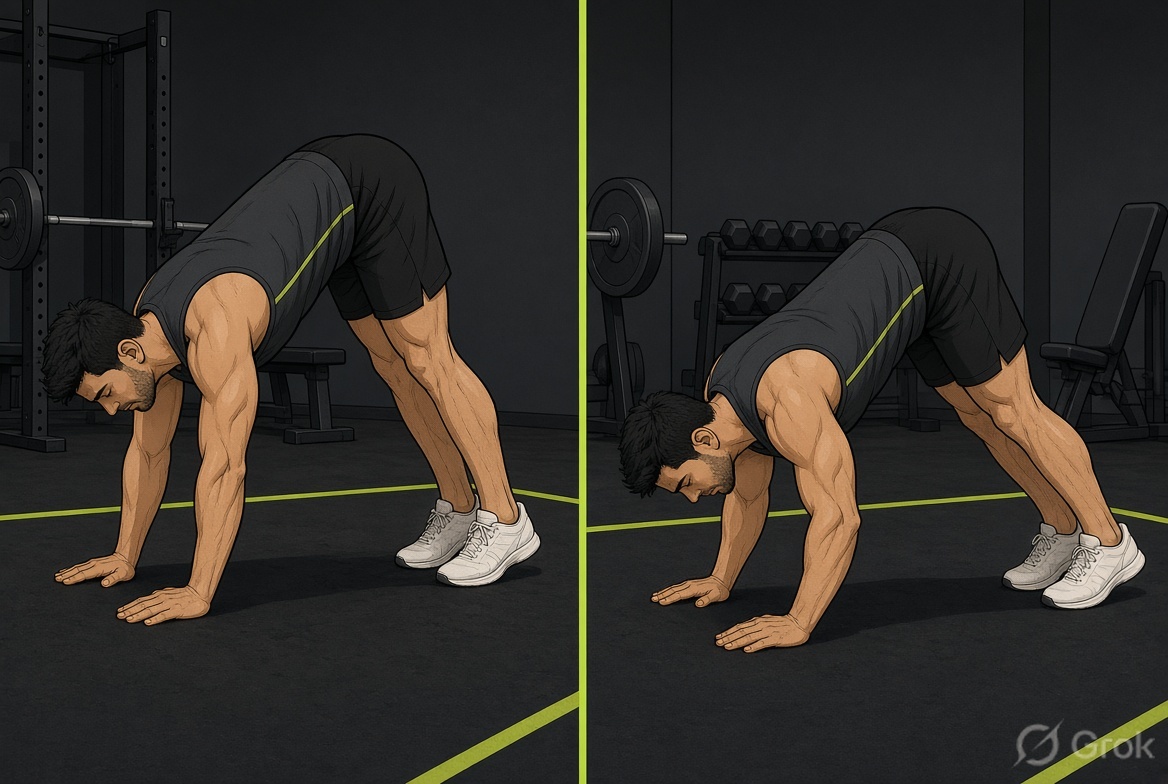 How to do it — start on the left, finish on the right