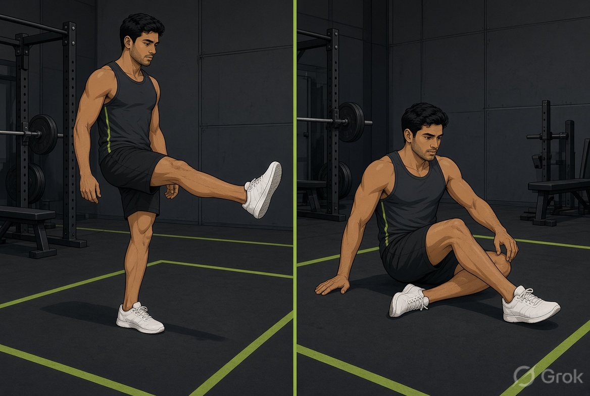 How to do it — start on the left, finish on the right