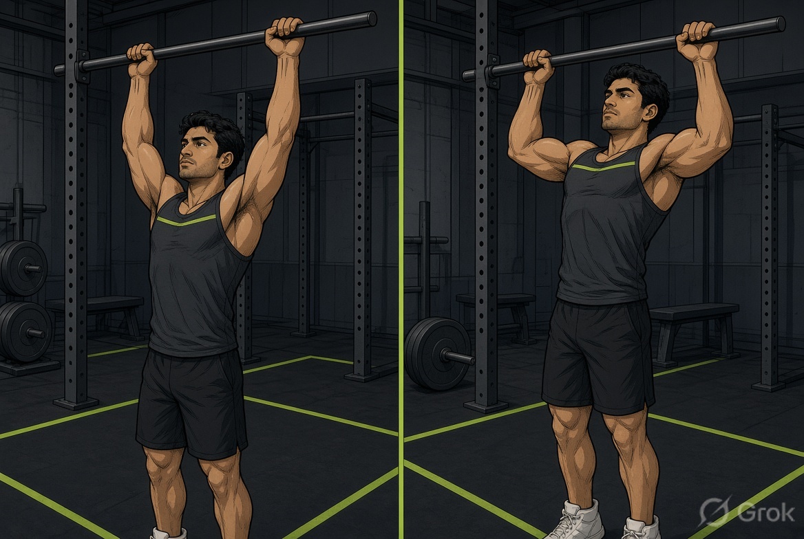 How to do it — start on the left, finish on the right