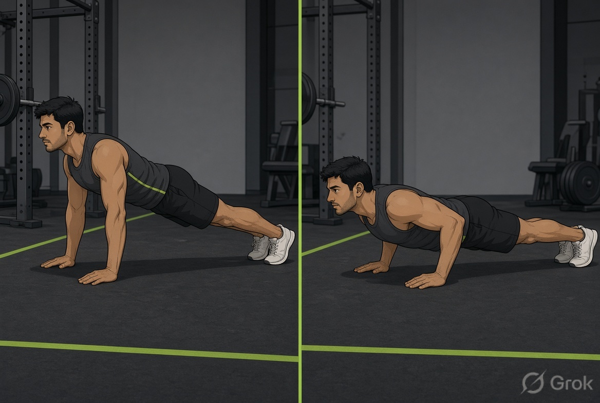 How to do it — start on the left, finish on the right