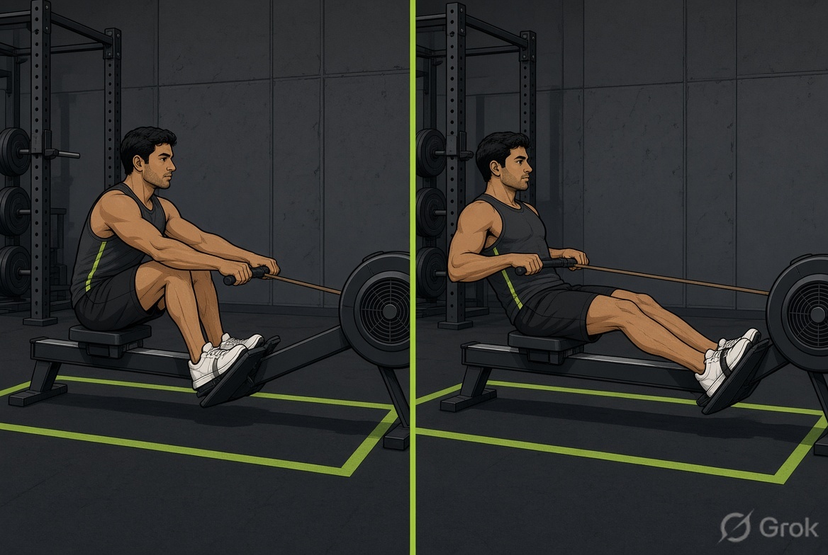 How to do it — start on the left, finish on the right