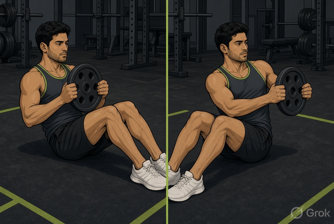 How to do it — start on the left, finish on the right