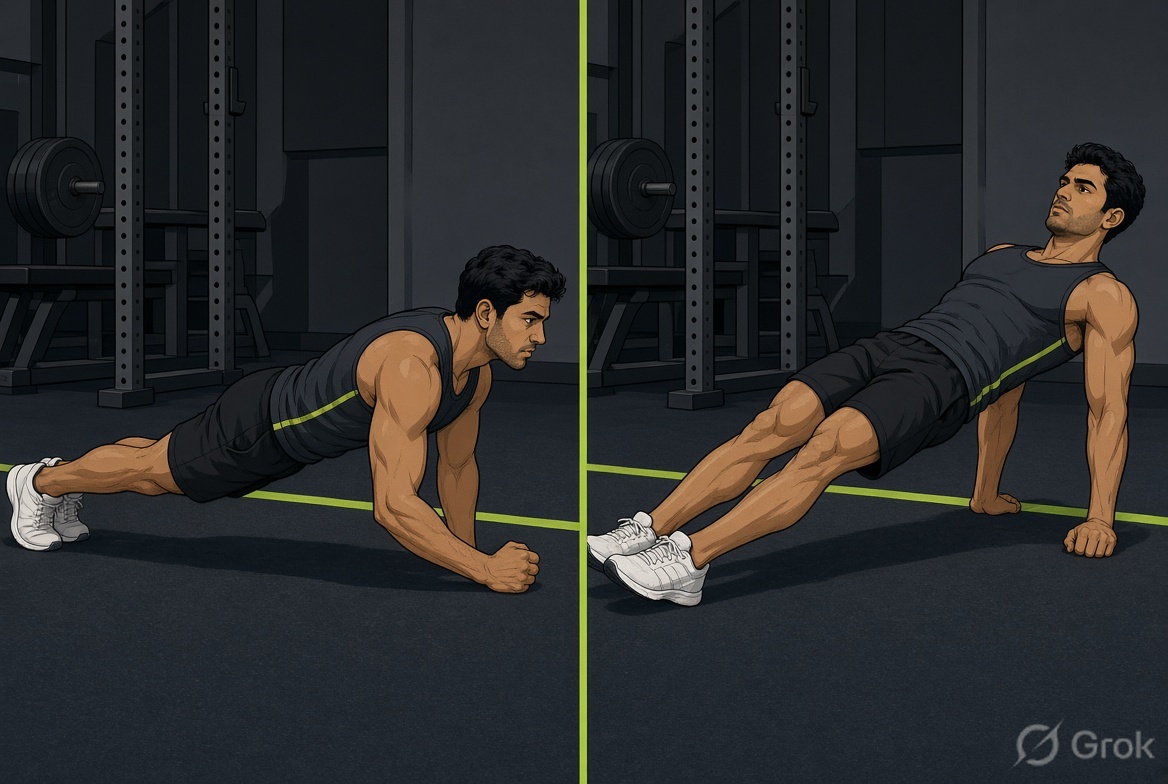 How to do it — start on the left, finish on the right