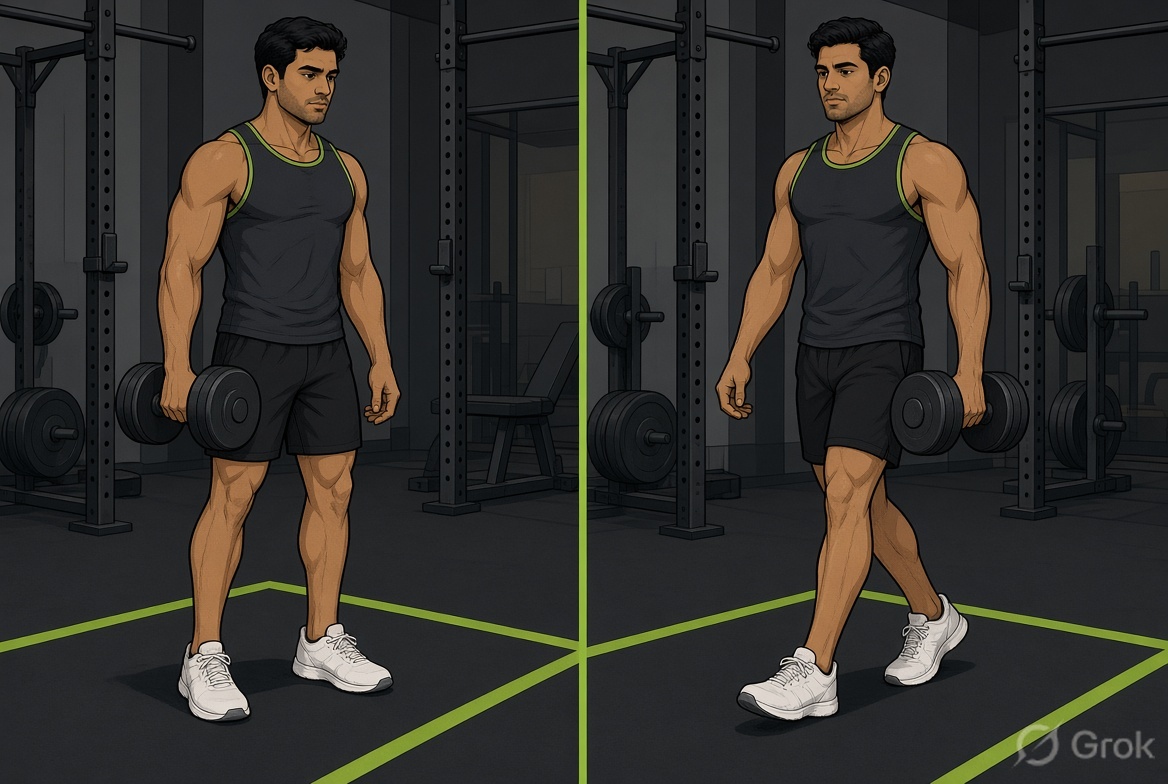 How to do it — start on the left, finish on the right