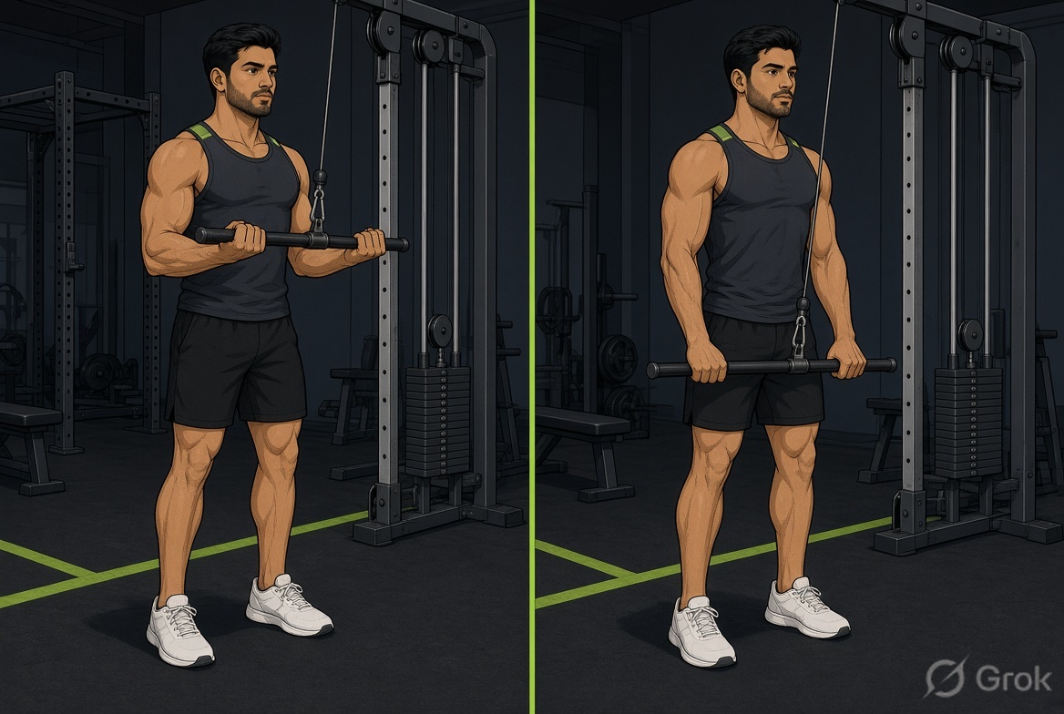 How to do it — start on the left, finish on the right